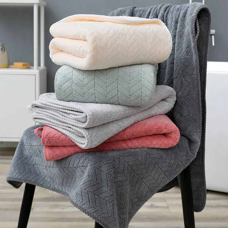 Serviette de bain pour bébé en microfibre absorbante