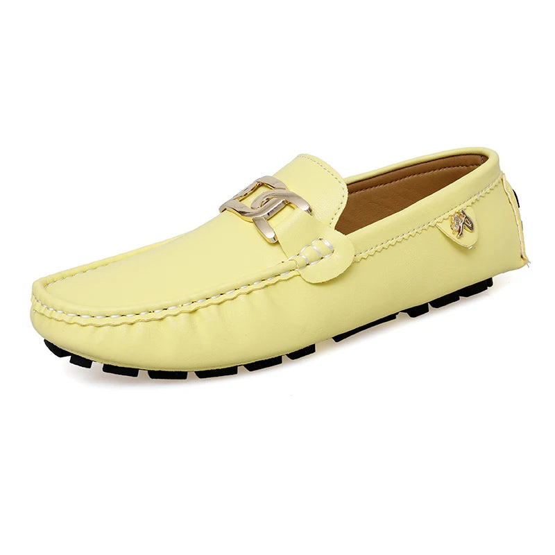 Mocassins respirants faits main pour hommes