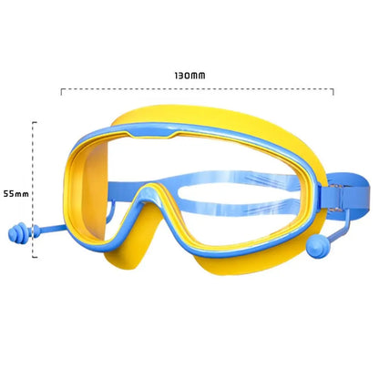 Adult Clear Anti-Fog Swim Goggles