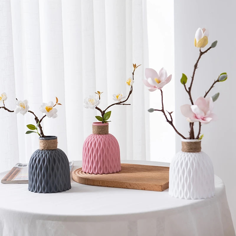 Wohnzimmerdekoration Blumentopf aus Kunststoff