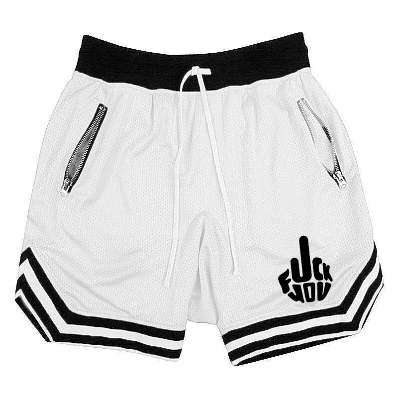 Men's Mesh Breathable Gym Fitness Basketball Shorts