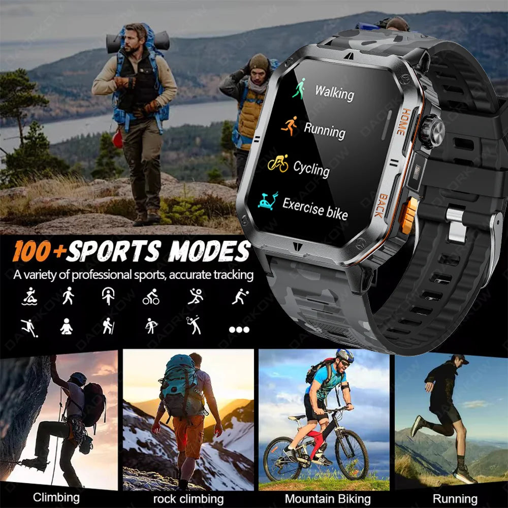Nouvelle montre intelligente Bluetooth HD pour hommes