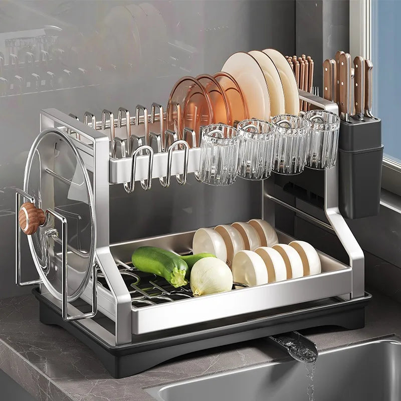 Stainless Steel Kitchen Organizer Shelf