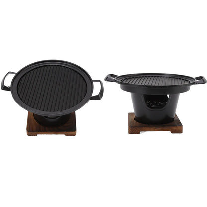Mini BBQ Alcohol Stove Grill