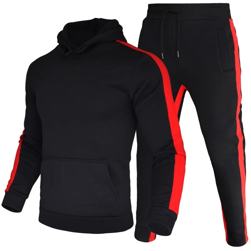 Men's 2 Piece Long Sleeve Tracksuit