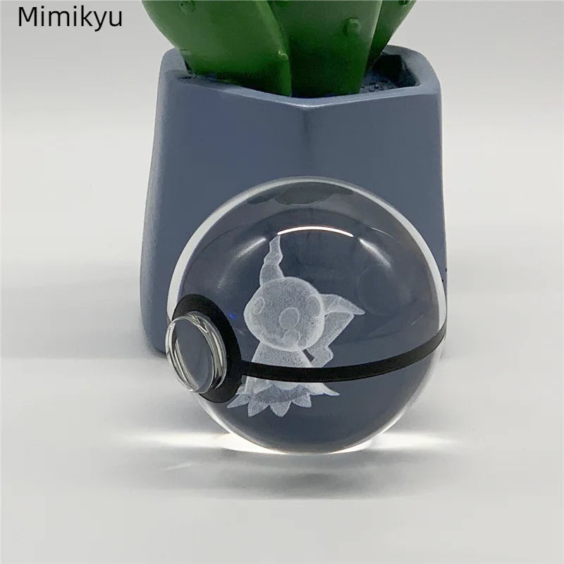 3D Pokemon Kristallkugel Nachtlicht 