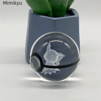 3D Pokemon Kristallkugel Nachtlicht 