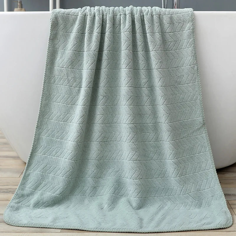 Serviette de bain pour bébé en microfibre absorbante