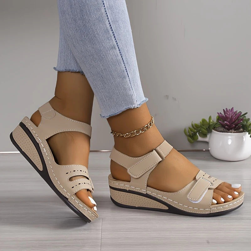 Sommerparty-Keilsandalen