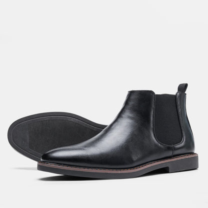 Bottines Chelsea en cuir élégantes pour hommes