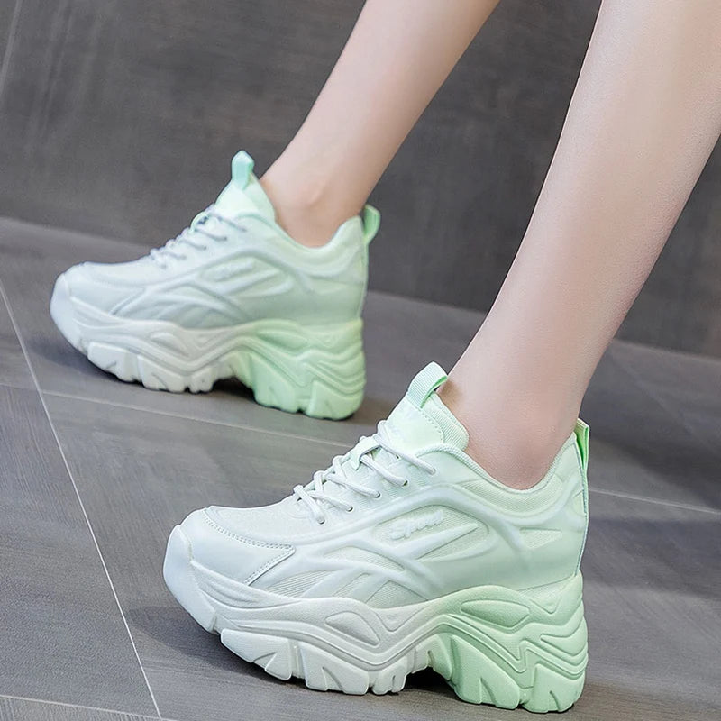 Women's Colorful Chunky Sneakers