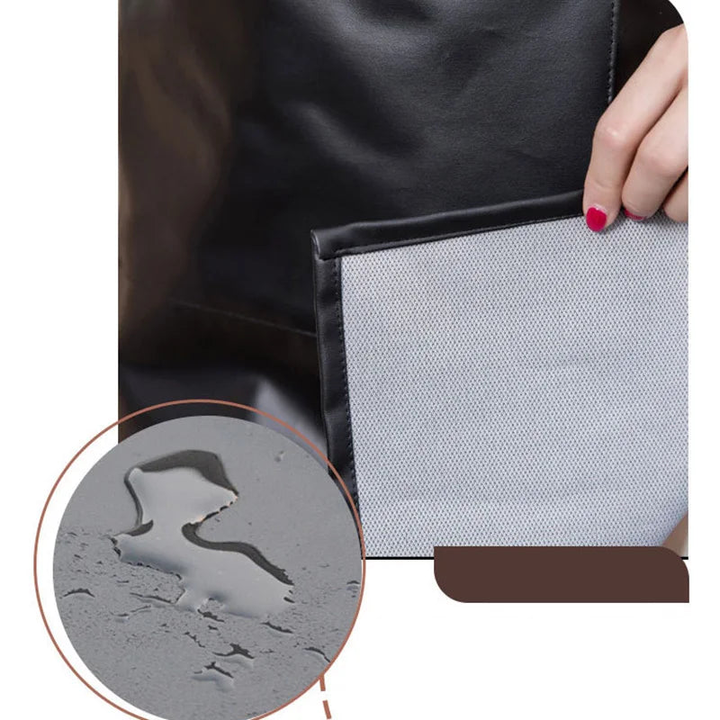 Tablier de cuisine rayé imperméable