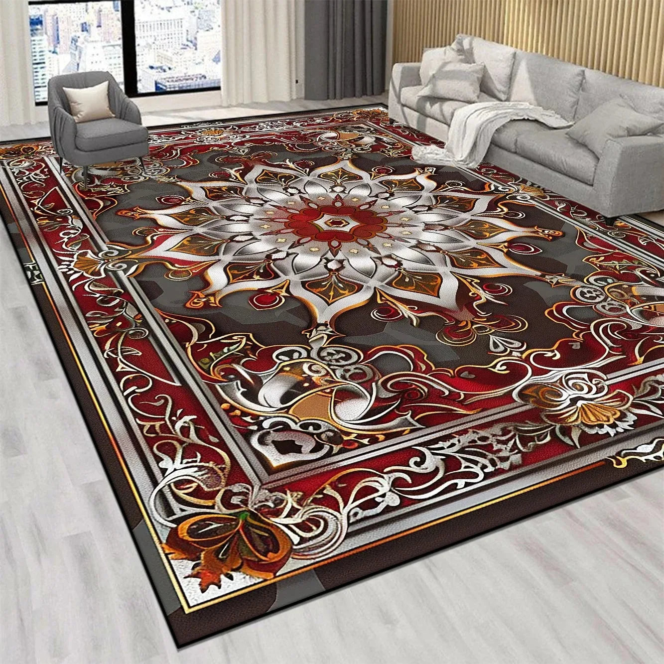 Living Room Coffee Table Floor Carpet