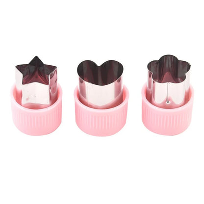 Portable Stainless Steel Vegetable Cutter Set