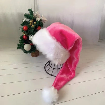 pink christmas hat
