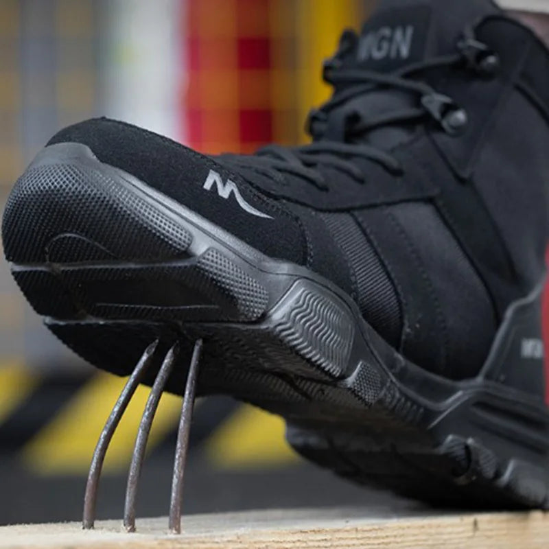 Men's Indestructible Non-Slip Safety Work Boots