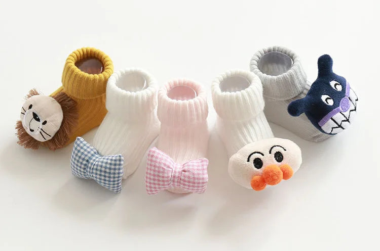 Rutschfeste Babysocken für Neugeborene im Frühling und Herbst