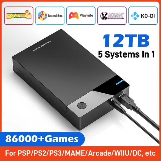 12 TB Super Console Gaming-Festplatte