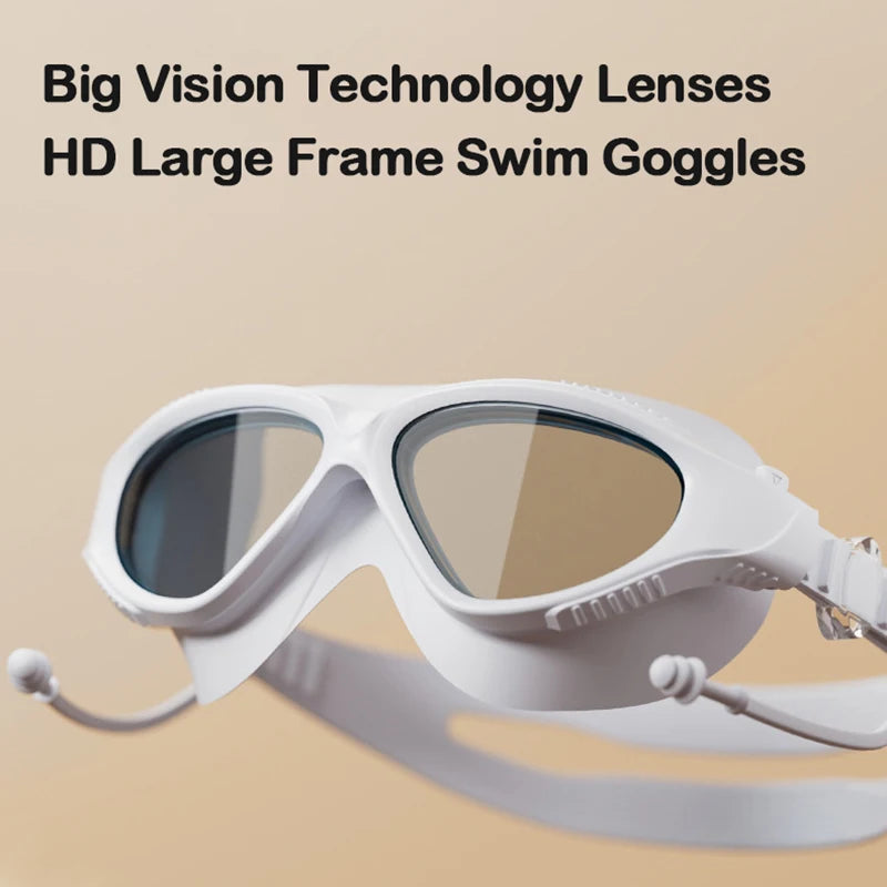 Anti-fog Adjustable Adult Swimming Goggles