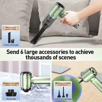 9800000Pa Wireless Car Vacuum Cleaner