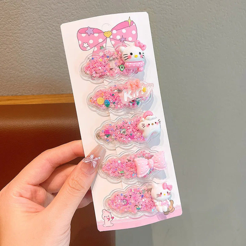 Cute Princess Hairpin Set for Girls