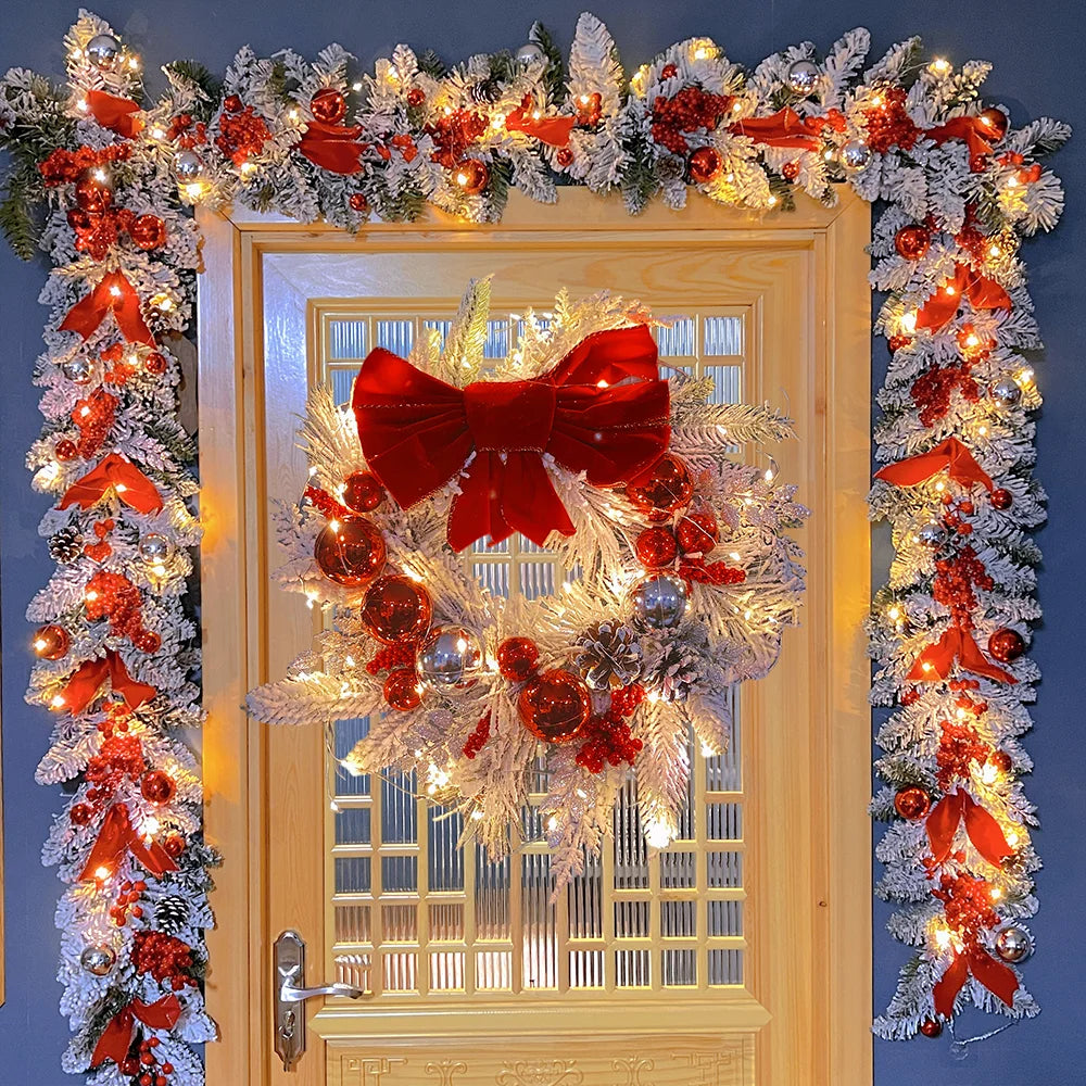 front door wreath
