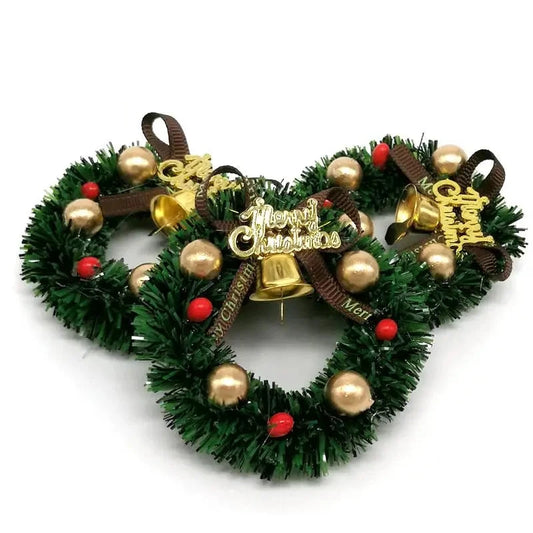 mini christmas wreath
