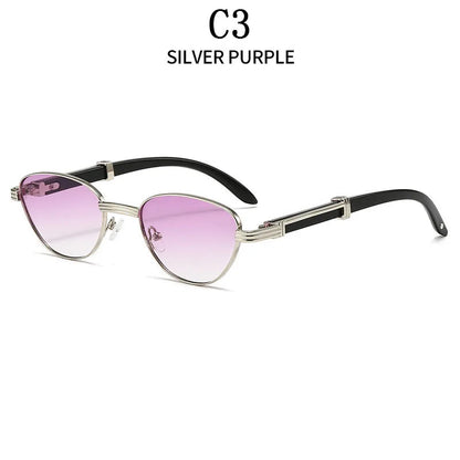 Retro-Sonnenbrille mit UV-Strahlenverlauf