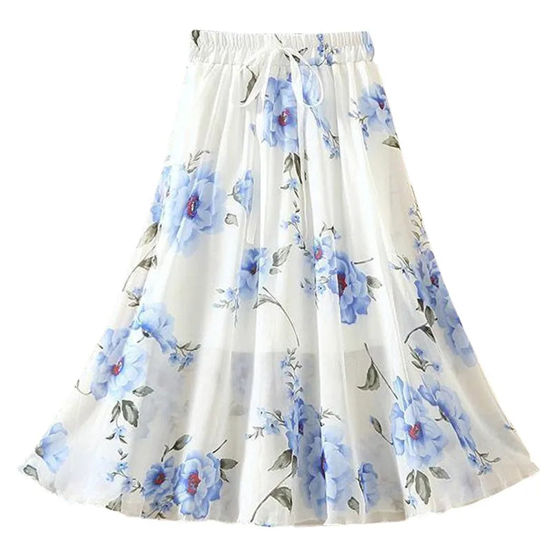 Retro Summer Beach Skirt