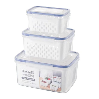 Drain Basket Refrigerator Storage Box