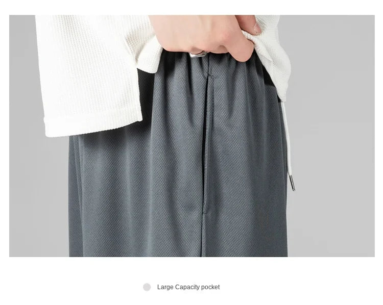 Summer Mesh Breathable Sports Men Shorts