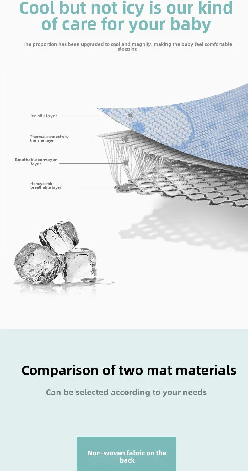Universal Baby Stroller Washable Cooling Seat Mat