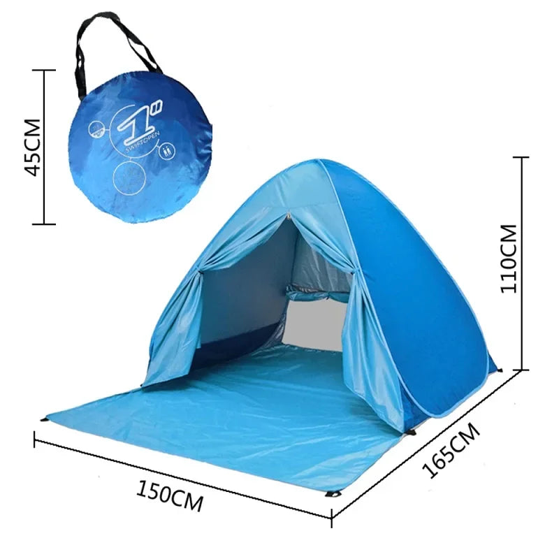 UV Protection Pop-Up Beach Tent