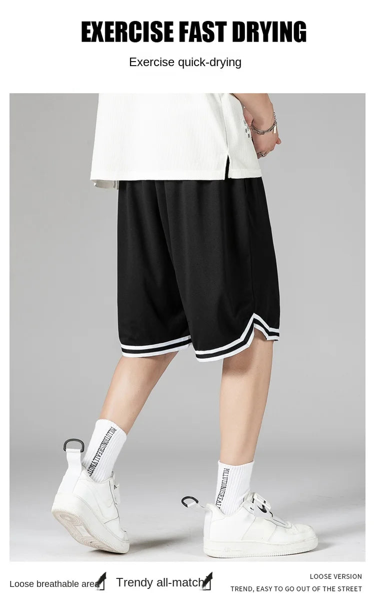 Summer Mesh Breathable Sports Men Shorts