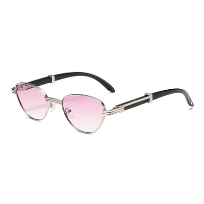 Lunettes de soleil rétro dégradées aux rayons UV