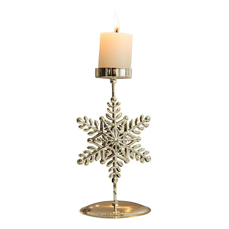 gold candle holder
