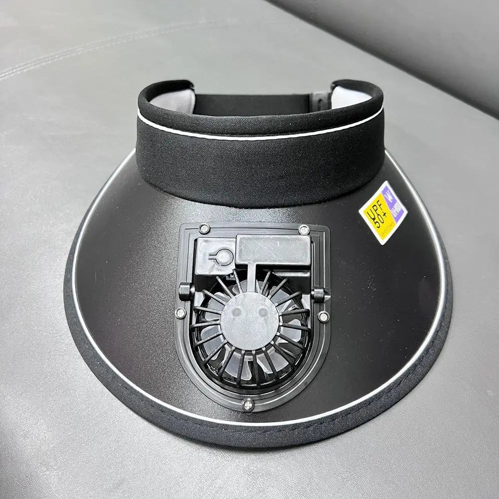 Unisex Large Brim USB Charging Outdoor Sun Protection Hat