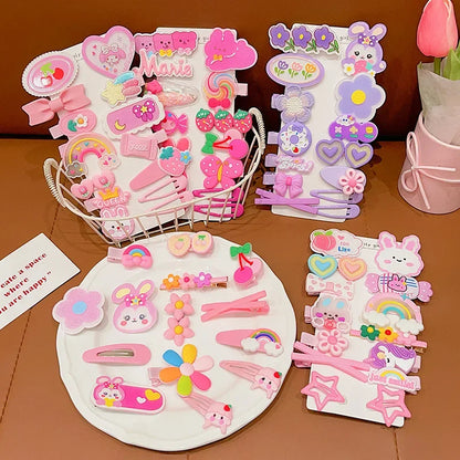 Cartoon Hairclip Sets for Children