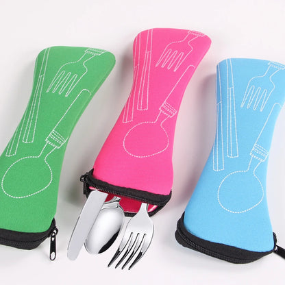 Portable Cutlery Bag – Travel & Picnic Storage