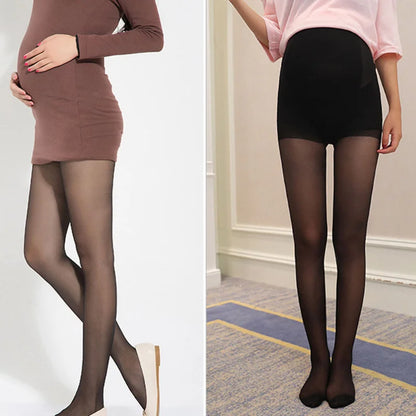 Pantyhose Silk Maternity Leggings