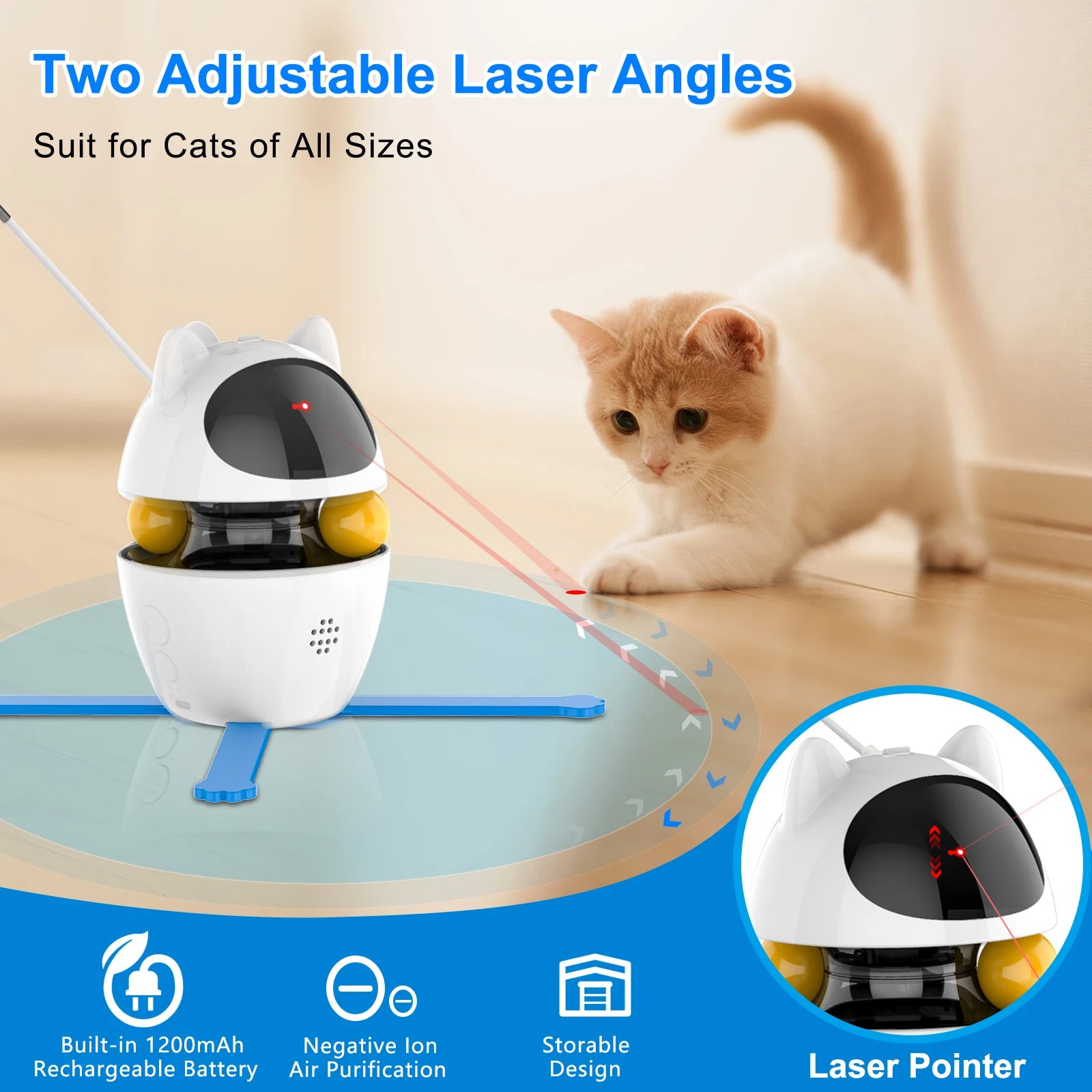 automatic cat laser