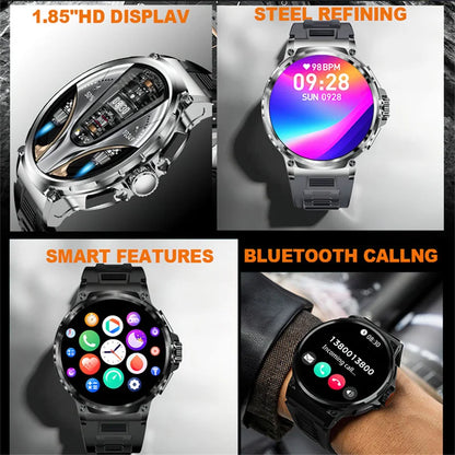 Neue HD-Bluetooth-Smartwatch für Herren