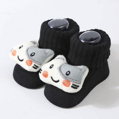 Newborn Baby Soft Cotton Winter Socks