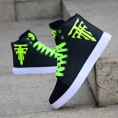 Men's High-Top Vulcanized Sneakers