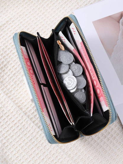 coin zipper, clutch wallet