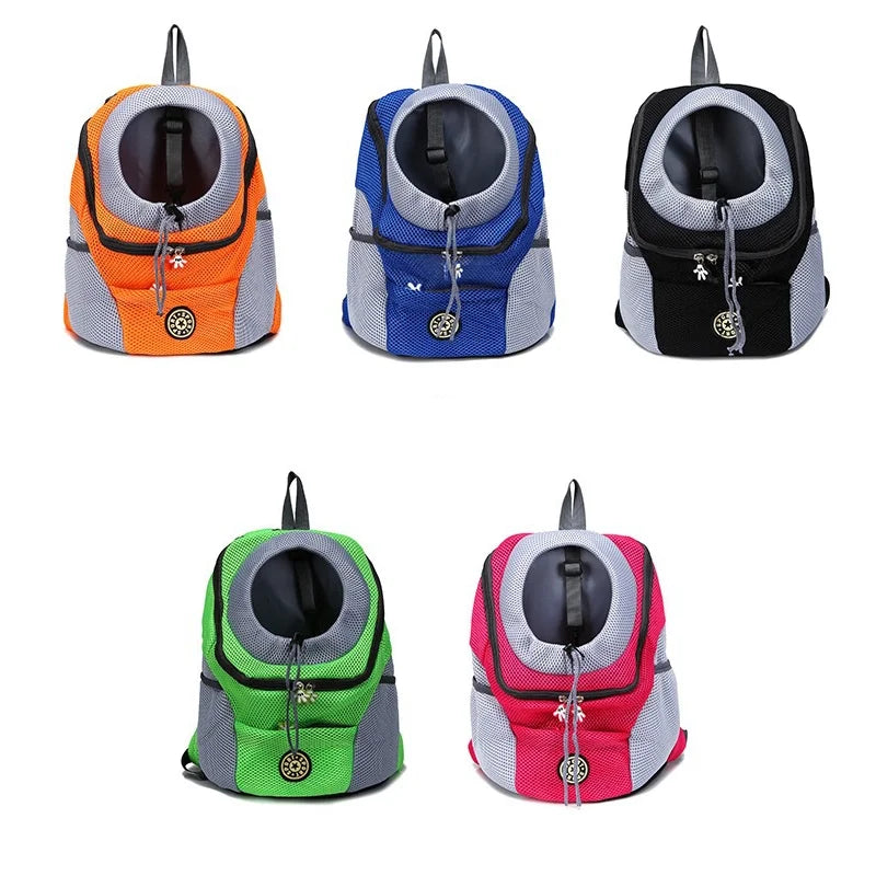 Double Shoulder Outdoor Pet Backpack for Travel