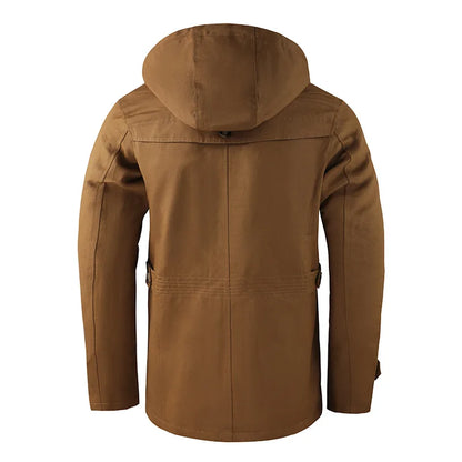 Mid-length Men's Jacket -  Men's Winter Jackets