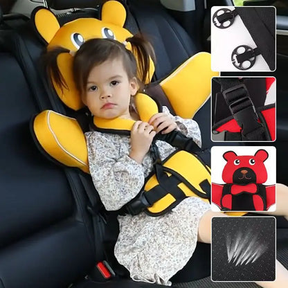 Adjustable & Breathable Baby Car Seat Mat for 6 Months-12 Years