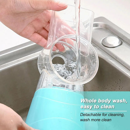 Multifunctional Hand Crank Drum Vegetable Slicer with Interchangeable Blades