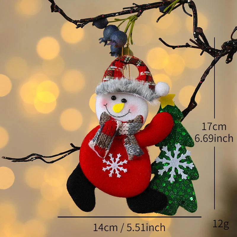 santa claus ornaments
